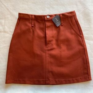 NWT Urban Renewal Terra Cotta Utility Skirt
